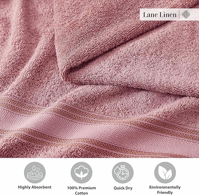 LANE LINEN Luxury Bath Towels Set - Image 5