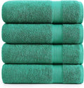 LANE LINEN 100% Cotton Oversized Bath Towels Set of 4 by LaneLinen