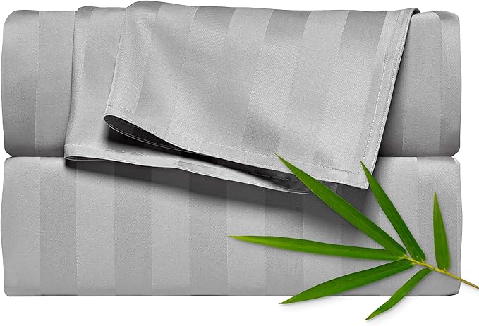 Pure Bamboo Full Sheets, Genuine 100% Organic Viscose Derived from Bamboo Bed by PureBamboo