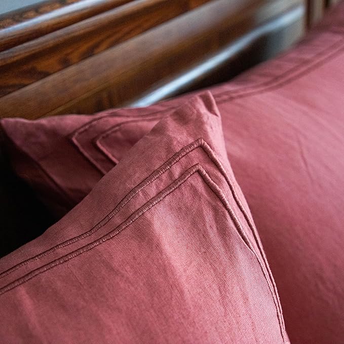 Simple&Opulence 100% French Linen Euro Shams - Image 9