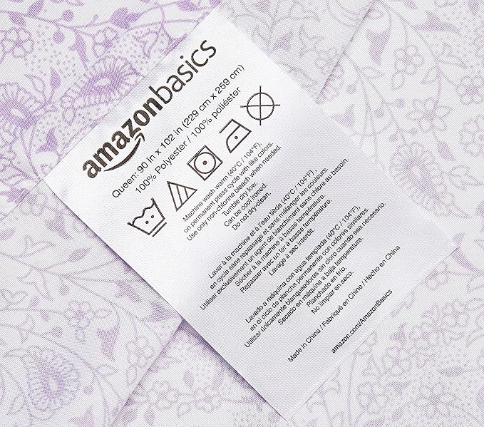 Amazon Basics Lightweight Super Soft Easy Care Microfiber 3-Piece Bed Sheet Set - Image 4