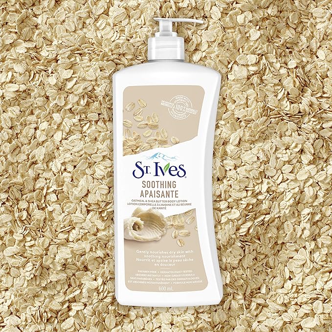 St. Ives Nourish & Soothe, Oatmeal & Shea Butter Body Lotion 21 Fl Oz - Image 7