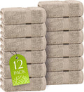 White Classic Taupe Washcloths Set by WhiteClassic