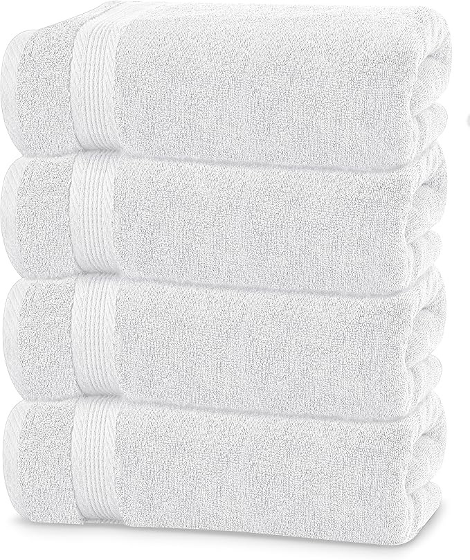 Linteum Textile Supply Luxury Hair Towels 100% Ring Spun Cotton Towel - Image 6
