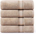 LANE LINEN 100% Cotton Bath Sheets Set of 4 by LaneLinen
