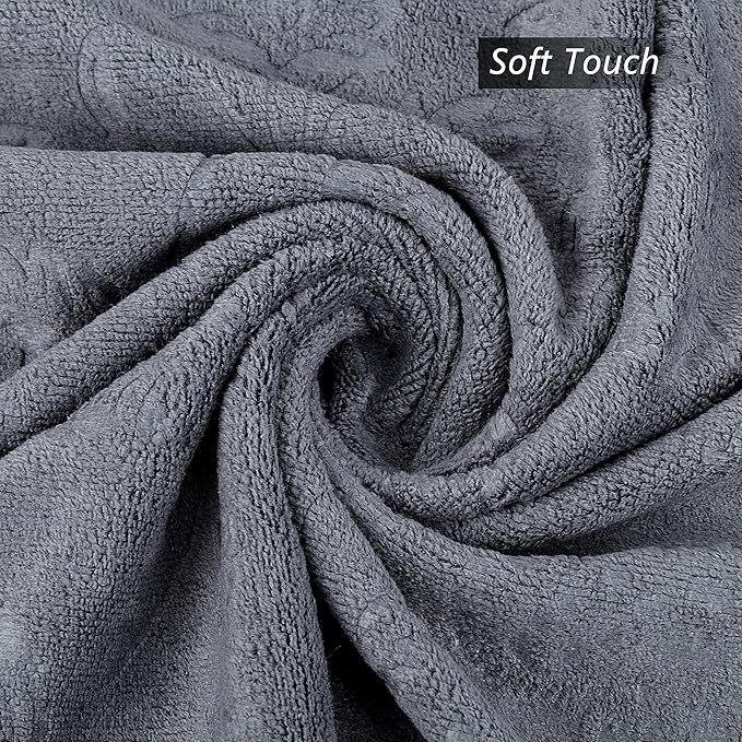 JML Bath Towels 4 Pack, Oversized Microfiber Bath Towels - Image 8